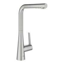 Змішувач для кухні з висувним виливом Grohe Zedra 32553DC2