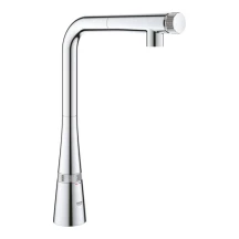 Змішувач для кухні з висувним виливом Grohe Zedra SmartControl 31593002