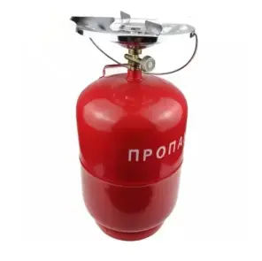 КОМПЛЕКТ ГАЗОВЫЙ (БАЛЛОН, ГОРЕЛКА И ВЕНТИЛЬ) EDON ED-LPG 3KG (ОБЪЕМ БАЛЛОНА 8 Л) №2