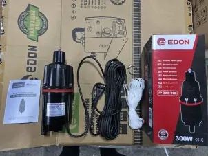 НАСОС ВІБРАЦІЙНИЙ EDON VP300/10 (ГЛИБИНА ЗАНУРЕННЯ 4 М, 25 Л/ХВ, 30 ВТ, ГАРАНТІЯ 1 РІК) №5