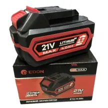 АККУМУЛЯТОР EDON ED-21/4.0AH (21V, ПОСАДКА MAKITA, ГАРАНТИЯ 1 ГОД)