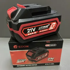 Акумулятор EDON ED-21/4.0AH 21 В (посадка Makita, гарантія 1 рік) №5