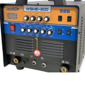 ЗВАРЮВАЛЬНИЙ АРГОНОДУГОВОЙ АПАРАТ REDBO WSME-200 ПРАЦЮЄ З ЧИСТИМ АЛЮМІНІЄМ (20-200 А, MMA 1.0-4.0 ММ, ГАРАНТІЯ 1 РІК) №5