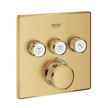 Змішувач прихованого монтажу на 3 споживача Grohe Grohtherm SmartControl 29126GN0