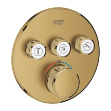 Змішувач прихованого монтажу на 3 споживача Grohe Grohtherm SmartControl 29121GN0