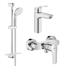 Комплект смесителей для ванной комнаты Grohe Eurosmart New UA123244M0