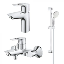 Комплект смесителей для ванной комнаты Grohe BauLoop New UA123214S0