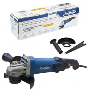БОЛГАРКА (УШМ) REDBO EAG-125/1200 (1000 ВТ, 10000 ОБ/ХВ, ГАРАНТІЯ 1 РІК) №1
