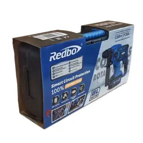 ПЕРФОРАТОР АККУМУЛЯТОРНЫЙ REDBO ORH-20BL (1 LI-ION БАТАРЕЯ, 20V-4.0AH, ГАРАНТИЯ 1 ГОД) №9