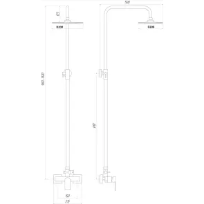 Душова система TOPAZ CAPRI TCA 15702-H43 №7