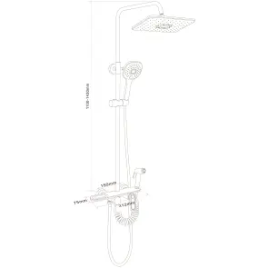 Душова система Globus Lux BETTA GLBE-2002 №3