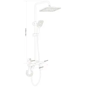 Душевая система Globus Lux TURIN GLTU-0550 №2