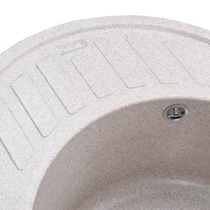 Гранітна мийка Globus Lux ARNO мигдаль 620х500-А0008 №4