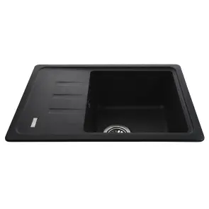 Гранітна мийка Globus Lux MONO графіт 620х435мм-А0001 №5