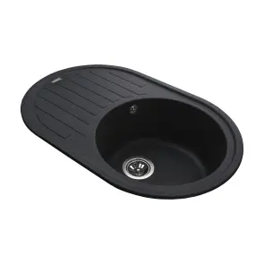 Гранитная мойка Globus Lux OHARA графит 770х500мм-А0001 №3