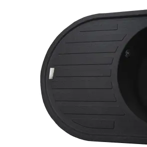 Гранитная мойка Globus Lux OHARA графит 770х500мм-А0001 №5