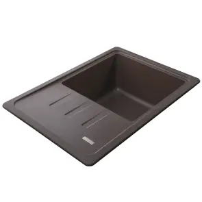 Гранітна мийка Globus Lux MONO коричневий 620х435мм-А0006 №3