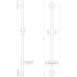 Душевая стойка Globus Lux BT-1107-BB №6