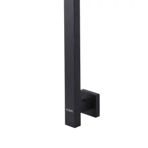 Душевая стойка GLOBVS-1108-BB, черная матовая без мыльницы, SUS304, L-650мм, в коробке №2