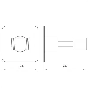 Тримач-кронштейн для душової лійки Globus Lux SQ 9025 SUS304 №5