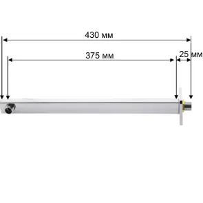 Кронштейн душової лійки Globus Lux BTL-400-00 №5