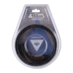 Шланг душовий TOPAZ TSH-6004-150-BL 150см №1