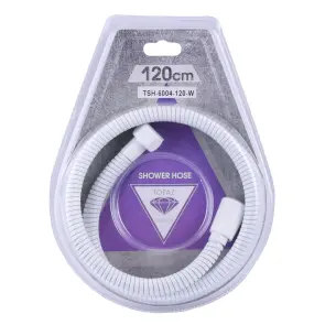 Шланг душовий TOPAZ TSH-6004-120-W 120см №1