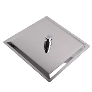Душова лійка Globus Lux STQ-0250 ТРОПИК St/ STEEL Polish №4