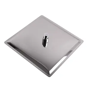 Душова лійка Globus Lux STQ-0300 ТРОПИК St/ STEEL Polish №4
