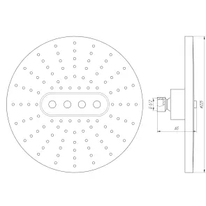Душова лійка Globus Lux SD07A №5