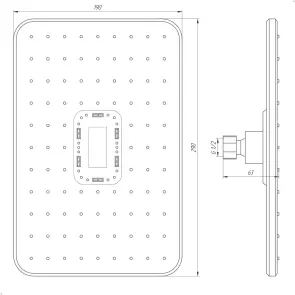 Душова лійка Globus Lux SD-003-30-00 №6