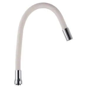 Излив смесителя GLR-BG15-55 для кухни Гофрированный с аэратором, силикон , 3/4″ВН №1