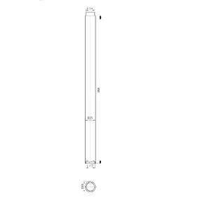 Трубка для удлинения штанги Globus Lux ST350-TUBE №4