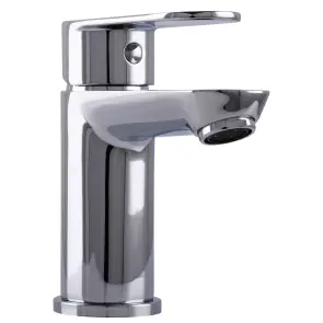 Змішувач для умивальника TOPAZ BARTS TB 07201-H36 висота H-130мм ,шланги TAQ-M1055,D35 №2