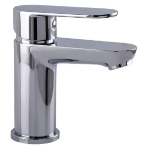 Змішувач для умивальника TOPAZ BARTS TB 07201-H36 висота H-130мм ,шланги TAQ-M1055,D35 №3
