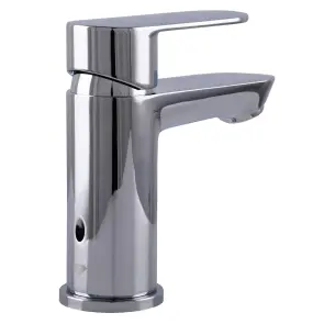 Змішувач для умивальника TOPAZ BARTS TB 07201-H36 висота H-130мм ,шланги TAQ-M1055,D35 №5