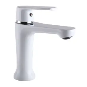 Змішувач для умивальника Globus Lux Laguna GLA-0401-7-WHITE №1
