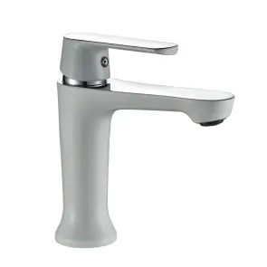 Змішувач для умивальника Globus Lux Laguna GLA-0401-7-WHITE №2