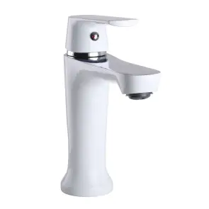 Змішувач для умивальника Globus Lux Laguna GLA-0401-7-WHITE №5