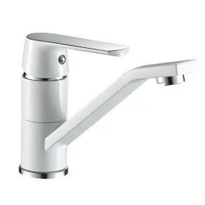 Змішувач для умивальника Globus Lux Laguna GLA-0203MQ-7-WHITE №2