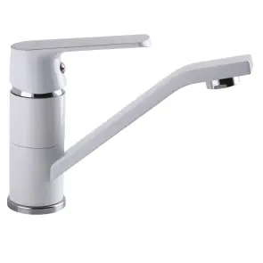 Змішувач для умивальника Globus Lux Laguna GLA-0203MQ-7-WHITE №5