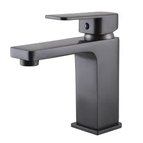 Смеситель для умывальника Globus Lux Milano GLM-0401-11-Graphite №1