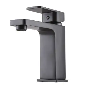 Смеситель для умывальника Globus Lux Milano GLM-0401-11-Graphite №4