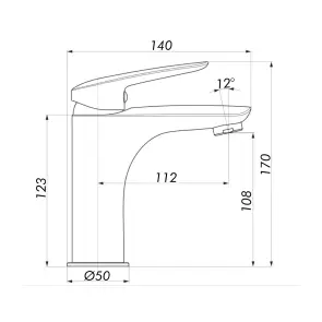 Смеситель для умывальника Globus Lux Koln GLK-0401 №6