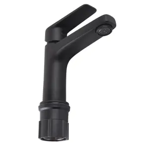 Змішувач для умивальника TOPAZ CAPRI TCA-15207-H44-BL картридж D25, H=140, шланги 45см №7
