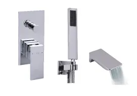 Смеситель для ванны встроенный TOPAZ ODISS TO-18222-H66