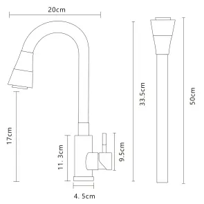 Смеситель для кухни Globus Lux Alpen SBT1-203SAK-G03 №7