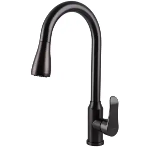 Змішувач для кухні EcoMIX Stella STL-2031-GP №1