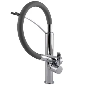 Смеситель для кухни TOPAZ MODERNO TMD-8817-H23-GR №7