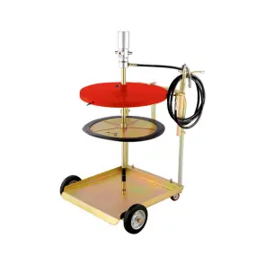 Нагнетатель смазки гидравлический, с тележкой, для бочек 220 kg №1